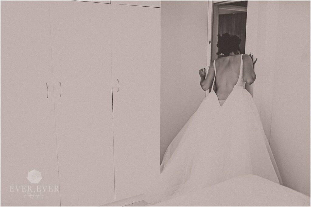 bride getting ready wedding stellenbosch