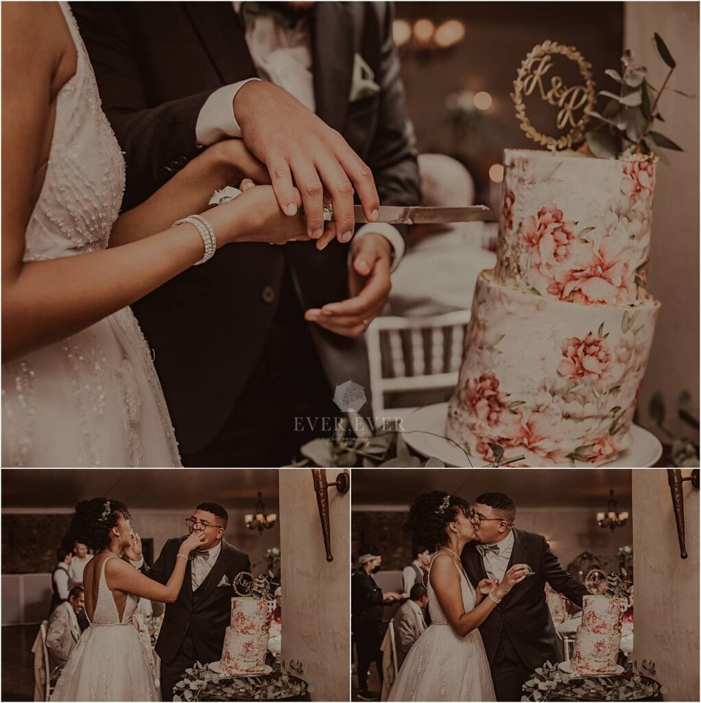 reception stellenbosch cake wedding photographer