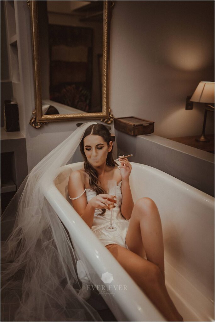Wedding bride getting ready cape town photography