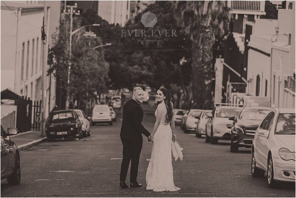 Wedding bride groom couple party cape town photography