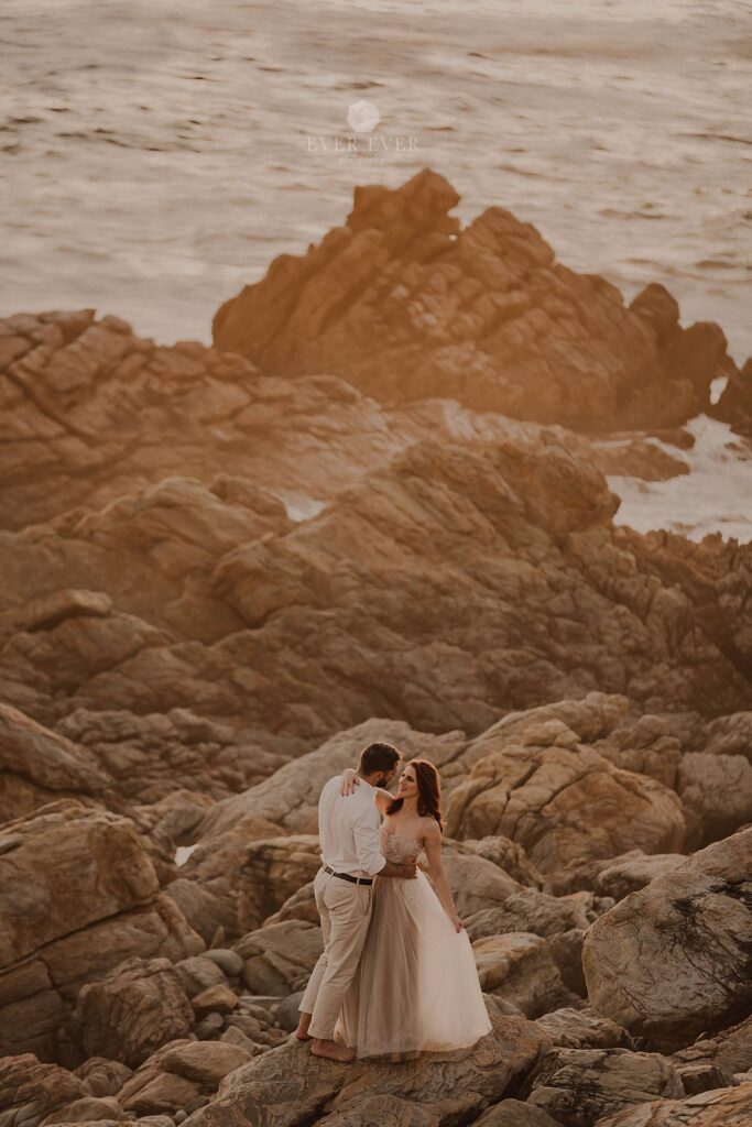 wedding elopement sunset photography couple cape town